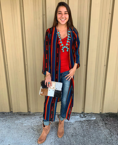 Wrangler Serape Duster